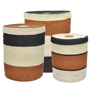 Pomax Set van 3 manden Guatemala | 