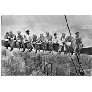 Reinders! Poster Manhattan staalarbeider