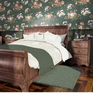 LAURA ASHLEY Vliestapete "Laura Ashley Rosemore Fern Vliestapete", geblümt, Laura Ashley Rosemore Fern Vliestapete