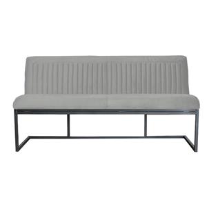 HomingXL Eetkamerbank - Lara - stof Element lichtgrijs 04 - 140 cm