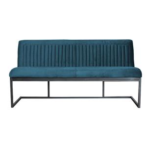 HomingXL Eetkamerbank - Lara - stof Element petrol 14 - 140 cm