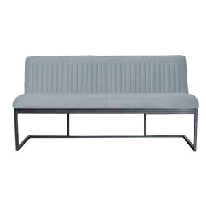 HomingXL Eetkamerbank - Lara - stof Element lichtblauw 16 - 140 cm