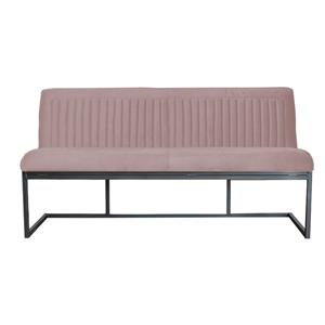 HomingXL Eetkamerbank - Lara - stof Element lichtroze 18 - 140 cm