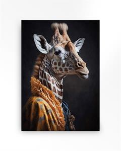 Urban Cotton Wandkleed Giraffe