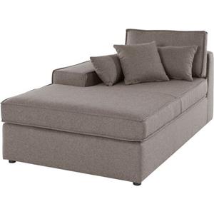 RAUM.ID Ottomane "Florid", einzeln stellbar oder als Teil eines Modulsofas, auch in Cord