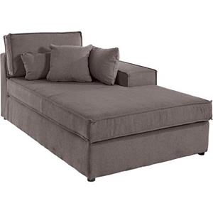 RAUM.ID Ottomane "Florid", einzeln stellbar oder als Teil eines Modulsofas, auch in Cord