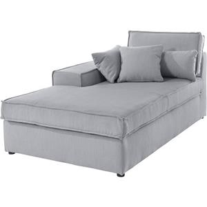 RAUM.ID Ottomane "Florid", einzeln stellbar oder als Teil eines Modulsofas, auch in Cord