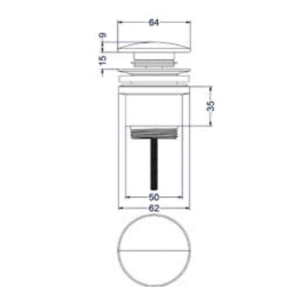 IVY Bond fonteinset: fonteinkraan geschikt voor wandmontage 1/2 aansluiting en inkortbaar met always open plug, chroom