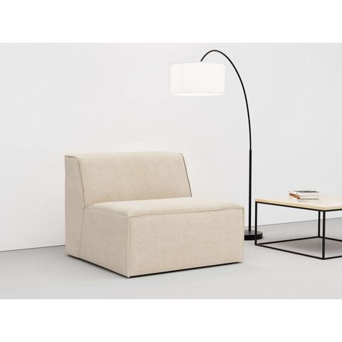RAUM.ID Sofa-Mittelelement "Norvid", modular, mit Kaltschaum, große Auswahl an Modulen und Polsterung