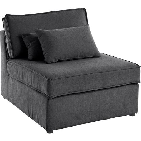 RAUM.ID Sofa-Mittelelement "Florid", als Teil eines Modulsofas, fester Sitzkomfort, auch in Cord