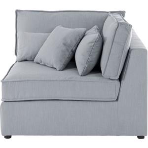RAUM.ID Sofa-Eckelement "Florid", Teil eines Modulsofas, fester Sitzkomfort, auch in Cord