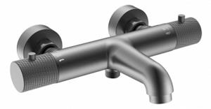 Sanifun bad thermostaatkraan Girmay Gunmetal.