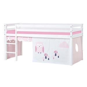 Hoppekids Hoogslaper ECO Dream, Kinderbett, Spielbett, Halbhohes Bett aus Massivholz