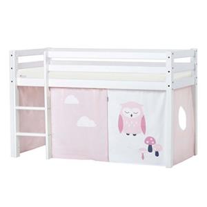 Hoppekids Hoogslaper ECO Dream, Kinderbett, Spielbett, Halbhohes Bett aus Massivholz