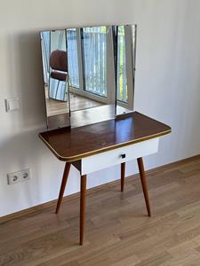 Whoppah Vintage dressing table with mirror Glass/Wood - Tweedehands
