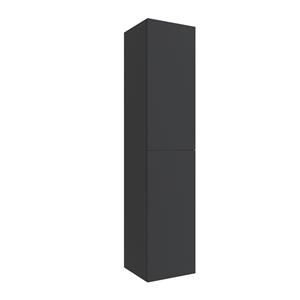 Muebles Alliance kolomkast 2 deuren 35x35x160cm mat antraciet