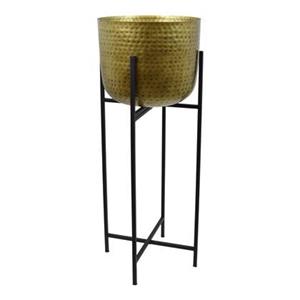 Loft42 Mara Staande Plantenbak - Goud - Metaal - 87x35