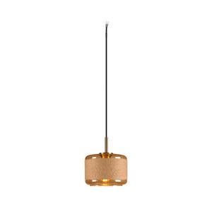 SLV Pendelleuchte Pantilo Rope in Gold E27 185mm ohne Baldachin