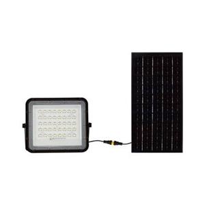 V-Tac VT-80W Zwarte Solar schijnwerpers - 6W - IP65 - 800 Lumen