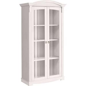Home affaire Vitrine "Anna", zertifiziertes Massivholz, im romantischen Landhausstil, Höhe 194 cm