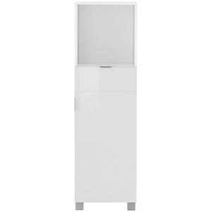 Welltime Halfhoge kast Lage, Badschrank, Badezimmerschrank, 38 cm breit