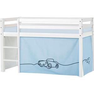 Hoppekids Hoogslaper ECO Dream, Kinderbett, Spielbett, Halbhohes Bett aus Massivholz