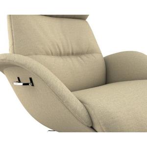 FLEXLUX Relaxfauteuil Relaxchairs More Eersteklas comfort, rug- en hoofdsteunverstelling, draaibaar, aluminium voet
