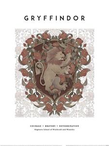 Pyramid Kunstdruk Harry Potter Gryffindor 30x40cm