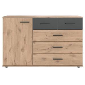 Wimex Kast met laden en deuren Budapest 1-deurs met 5 laden, 130 cm breed