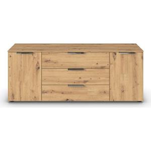 rauch Kommode "Flipp", 2-türig mit 3 Schubladen und Soft-Close-Funktion