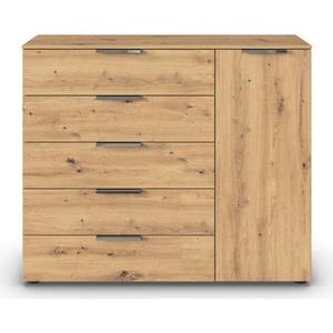 rauch Kommode "Flipp", 1-türig mit 5 Schubladen und Soft-Close-Funktion