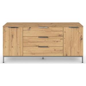 rauch Kommode "Flipp", 2-türig mit 3 Schubladen und Soft-Close-Funktion