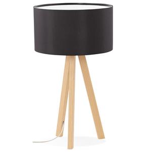 KokoonDesign Tafel Lamp Driepoot zwart met blank