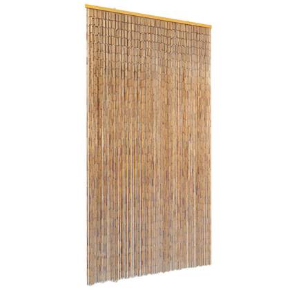 VidaXL Vliegengordijn 100x220 cm bamboe