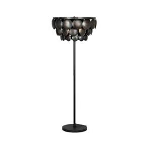 Countrylifestyle Vloerlamp schijf zwart 2286