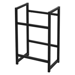 Getr&auml;nkekistenregal aus Stahl, 47x31x75,5 cm, f&uuml;r 2 Kisten - Ml-design