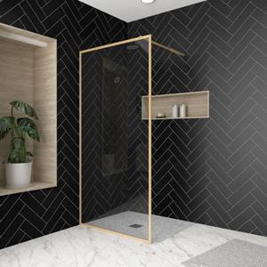 Aurlane Douchewand Golden Edge 100x200cm