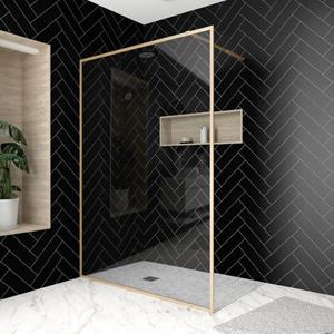 Aurlane Douchewand Golden Edge 140x200cm