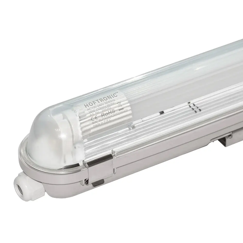 HOFTRONIC™ Ecoseries - LED TL armatuur 150cm IP65 - 6000K - 24W 4800lm (200lm/W) - Flikkervrij koppelbaar - T8 G13 fitting