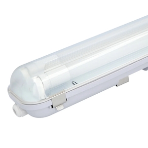 HOFTRONIC™ Ecoseries - LED TL armatuur 150cm dubbel IP65 - 4000K - 48W 8400lm (175lm/W) - Flikkervrij koppelbaar - T8 G13 fitting - Incl. 2x LED TL buis