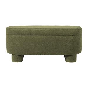 Xenos Opbergbank teddy dodo - groen - 43x99x42 cm