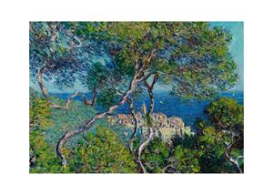 PGM Kunstdruk Claude Monet Paesaggio a Bordighera 70x50cm