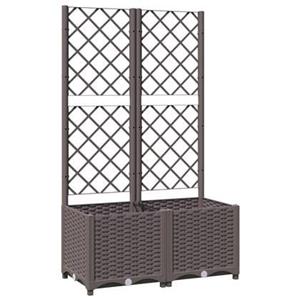 VidaXL Tuinplantenbak Bruin 80 x 40 x 136 cm