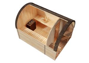 FinnTherm scandipod premium barrelsauna