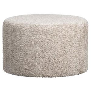 Leen Bakker Hocker Wenen - zand - 35xØ56 cm