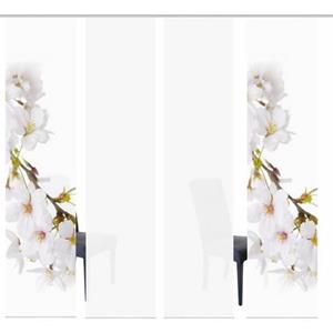 HOME WOHNIDEEN Schiebegardine "KIRANGI 4ER SET", (4 St.), HxB: 245x60
