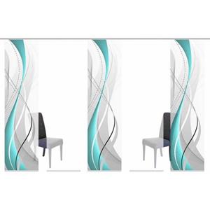 HOME WOHNIDEEN Paneelgordijn WUXi HxB: 245x60, inclusief bevestigingsmateriaal (5 stuks)