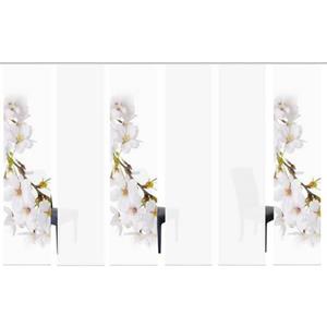 HOME WOHNIDEEN Schiebegardine "KIRANGI 6ER SET", (6 St.), HxB: 245x60