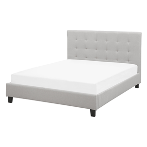Waterbed stof lichtgrijs 140 x 200 cm LA ROCHELLE