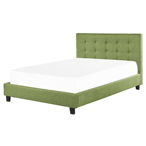 BELIANI Waterbed stof groen 160 x 200 cm LA ROCHELLE